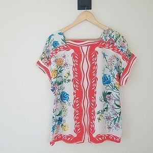 Maeve by Anthropologie Floral Top
